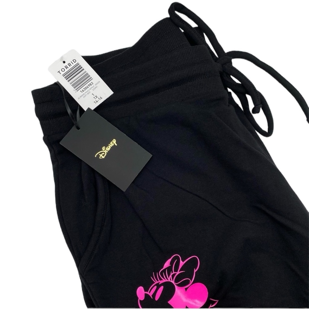 Torrid Women’s Plus Size Disney Minnie Mouse Jogger Size 1X 2X - Picture 8 of 9